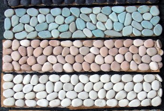 Как сделать мозаику из камней