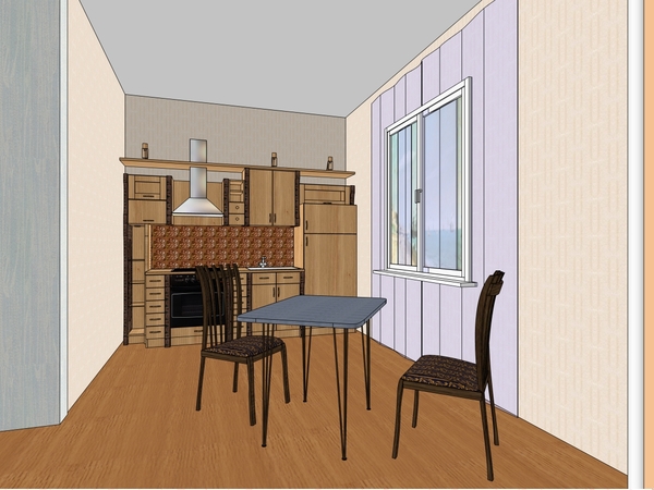 Дизайн — схема интерьера двухкомнатной квартиры в греческом стиле