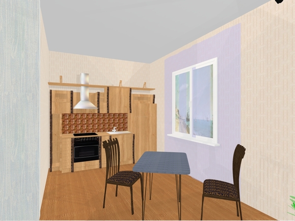Дизайн — схема интерьера двухкомнатной квартиры в греческом стиле