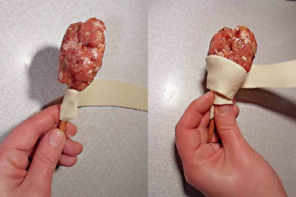 Рецепт куриных ножек в тесте