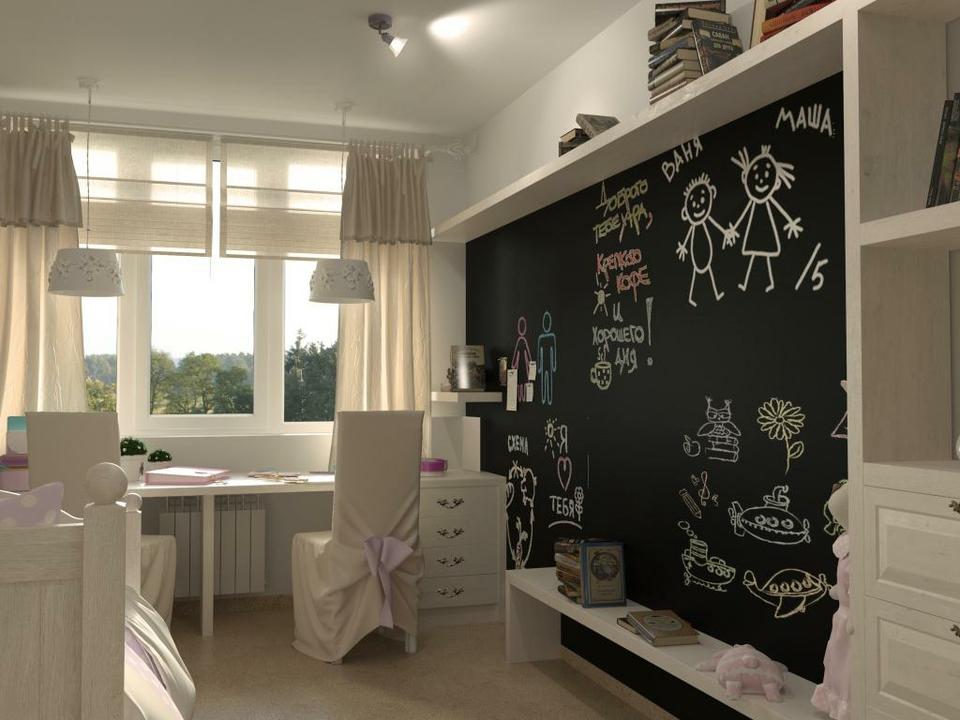 Дизайн современной детской комнаты: сеча идей