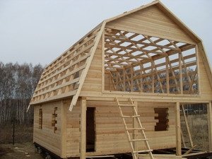 Стропила двухскатной крыши: виды конструкций и их установка