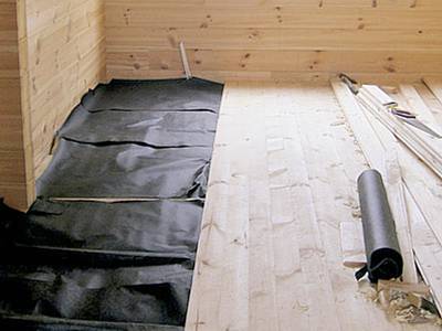 Утепление фалда в бане — бетонного и деревянного