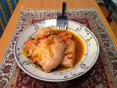 Рецепт курицы с медом, запеченной в духовке
