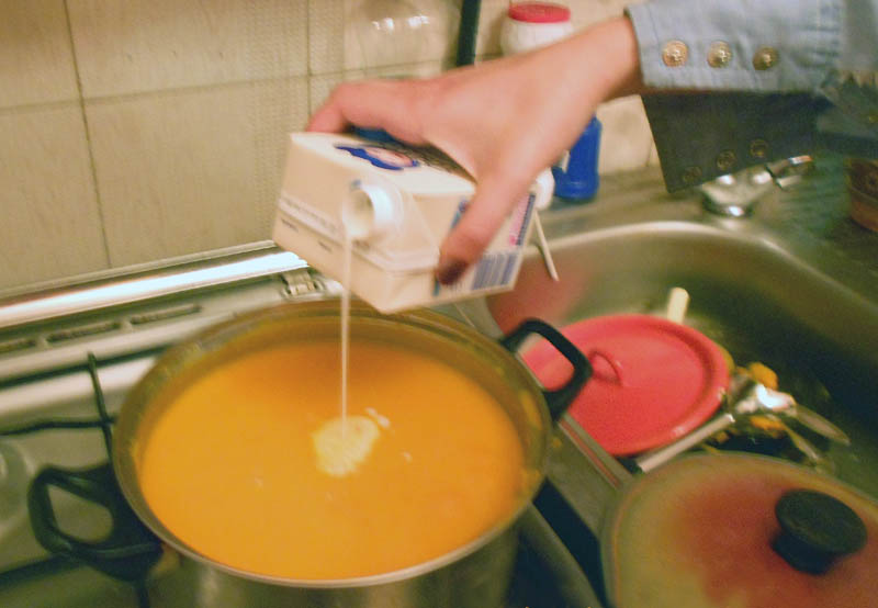 Фото-рецепт приготовления кушанье супа из тыквы